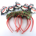 Manufacturers Hot Selling Antenna Hair Accessory Christmas Snowman Headbands